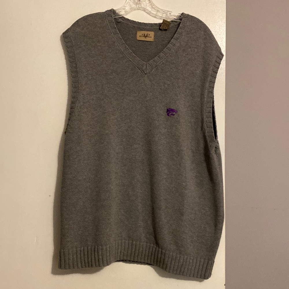 VESI Sportswear Men’s Kansas State Sweater Vest